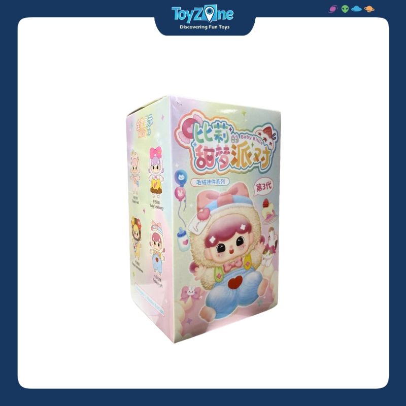 Mô hình Blind box Móc khóa Gấu bông Billie's Sweet Dream Party V3 ( Bữa Tiệc Trong Mơ Ngọt Ngào ) THREE BABIES TOY