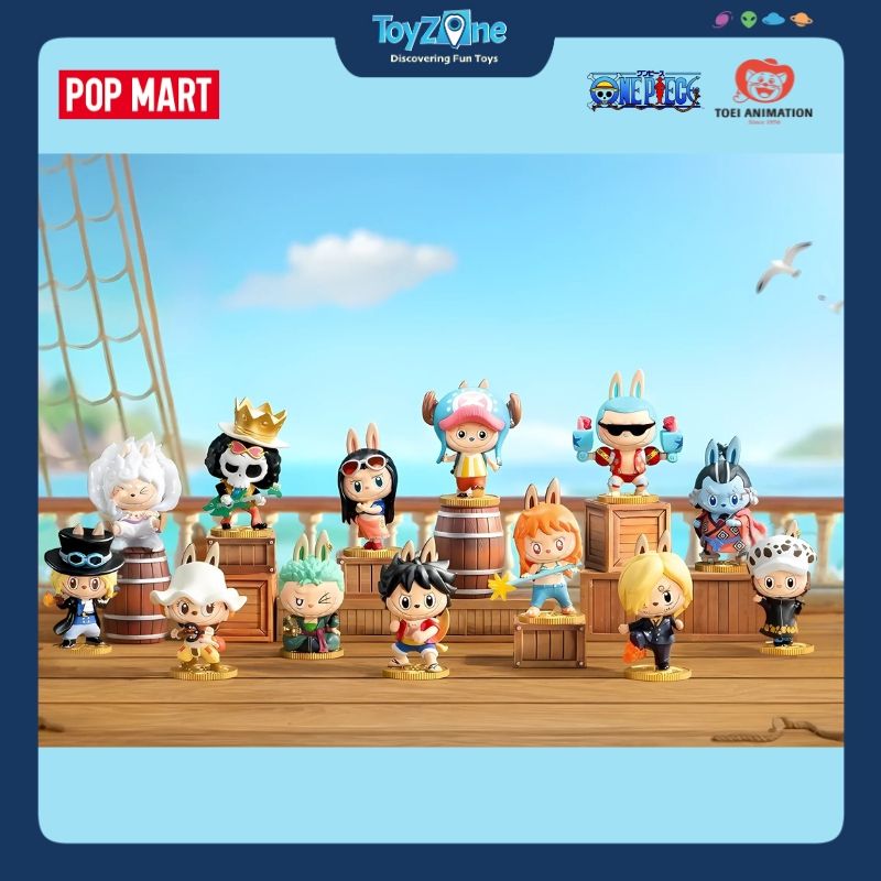 Mô hình đồ chơi Blind box Labubu The Monsters × One Piece Series Figures POP MART
