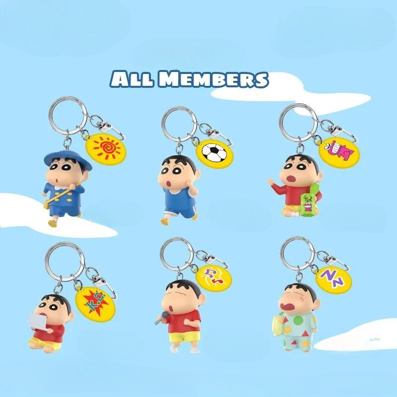 Móc khoá đồ chơi Shin Chan A Litte New Day Series (Móc Khóa Shin Chan) TOY STUDIO