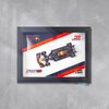 Khung tranh mô hình xe Aston Martin F1 2019 Red Bull Racing RB15 1:43 Bburago - 18-38122