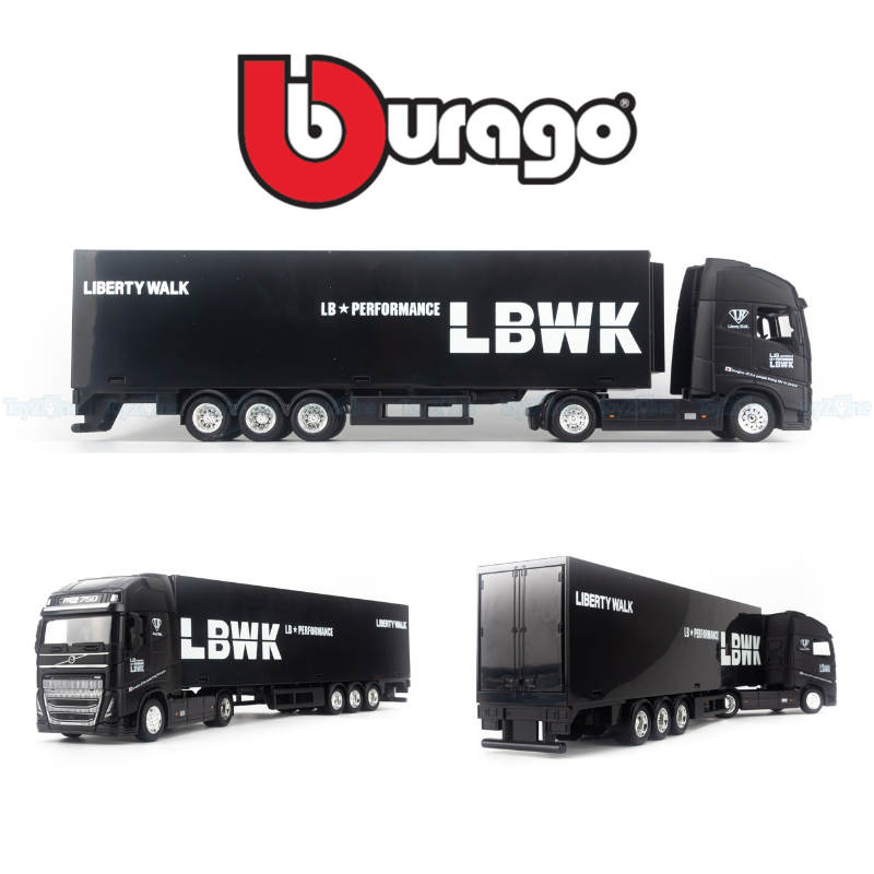 Mô hình xe container 1:43 Bburago