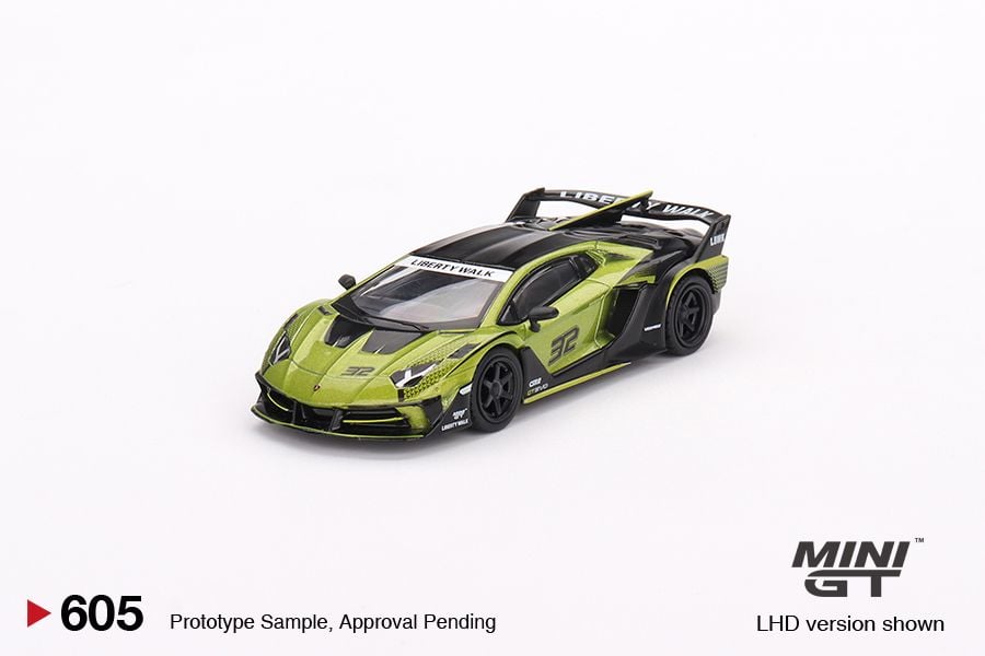 Mô hình xe Lamborghini Aventador GT EVO LB-Silhouette Works 1:64 MiniGT