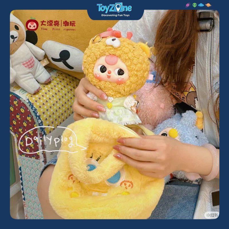 Mô hình Blind box Móc khóa Gấu bông Baby Three Fairy Tale Kindergarten ( Trường Mẫu Giáo Cổ Tích ) BABY THREE