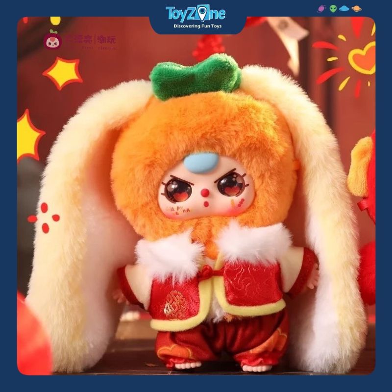  Mô hình Blind box Móc khóa Gấu bông Baby Three New Year ( Tết Nguyên Đán ) BABY THREE 