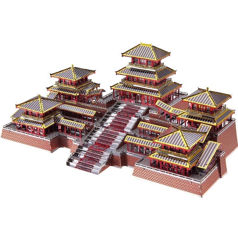  Mô hình kim loại lắp ráp 3D Epang Palace (Cung A Bàng) lắp ráp kim loại 3D – Piececool MP365 