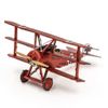 Mô hình kim loại lắp ráp 3D Fokker DR.I Triplane (Máy Bay Tiêm Kích Fokker) (Red) - Metal Head MP928