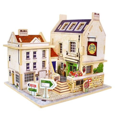 Đồ chơi lắp ráp gỗ 3D Mô hình Nhà cổ GJ075 giá rẻ nhất tháng 82023