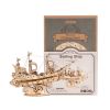  Mô hình gỗ lắp ráp 3D The Sailing Ship (Tàu Buồm) (Wood Color) - Robotime TG305 - WP138 