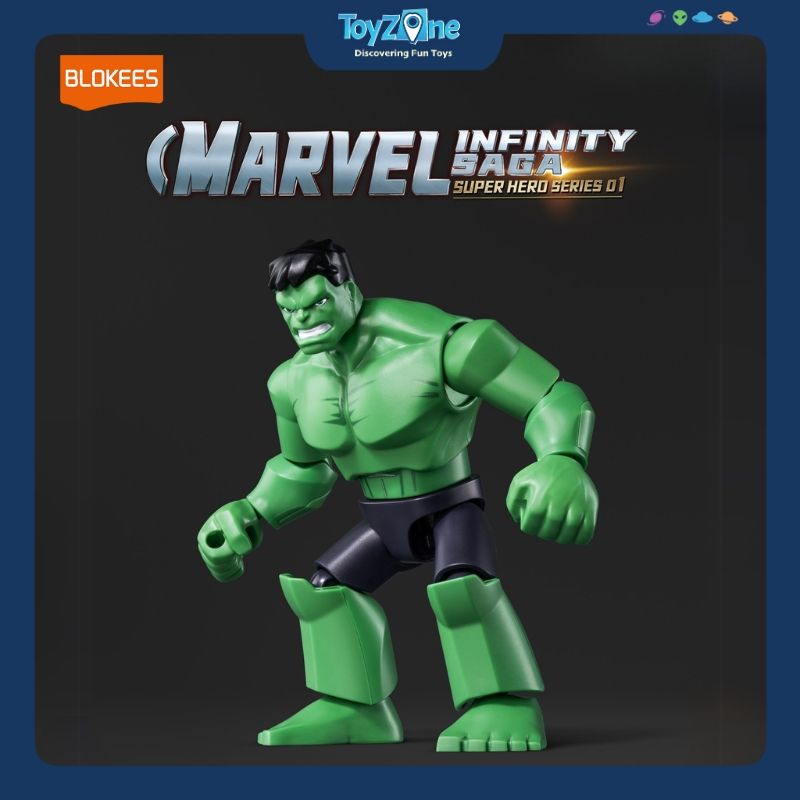 Mô hình đồ chơi Lắp ráp Blind box Marvel Infinite Saga Series 01 Model Kits BLOKEES