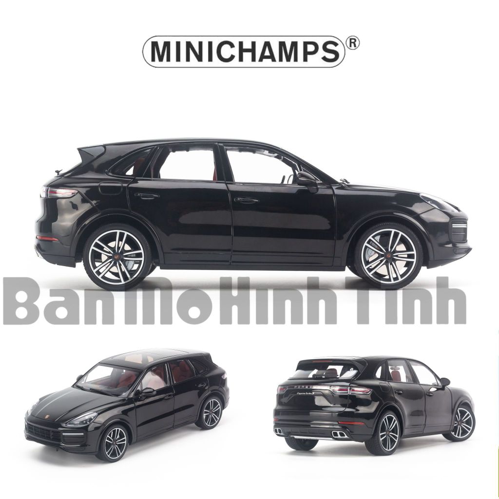 Mô hình xe Porsche Cayenne Turbo S 2017 1:18 Minichamps