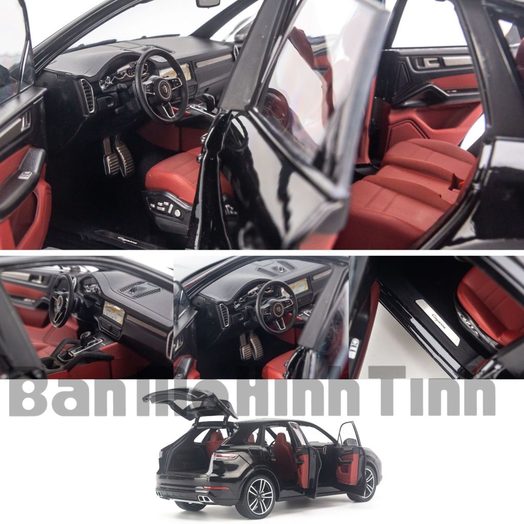 Mô hình xe Porsche Cayenne Turbo S 2017 1:18 Minichamps