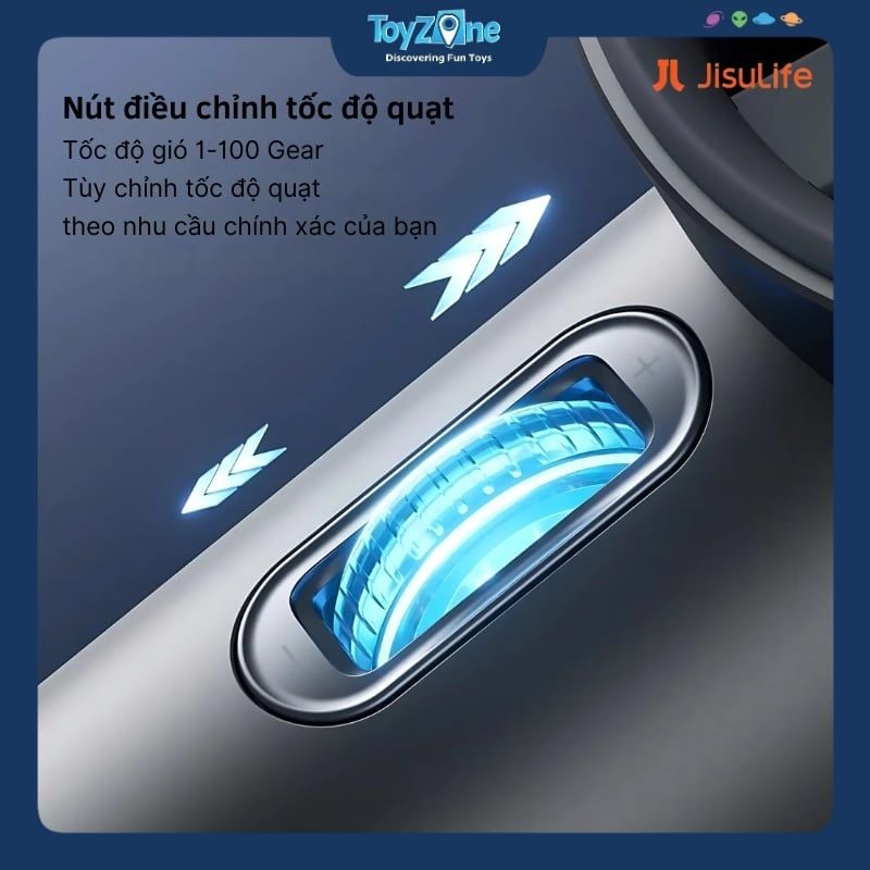 Quạt Cầm Tay Cao Cấp Handheld Fan Pro1 3600mAh JISULIFE