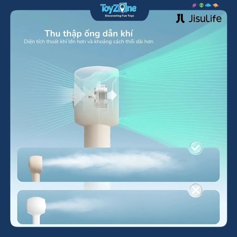 Quạt Cầm Tay Mini Handheld Fan Life5 FA42 2000mAh JISULIFE