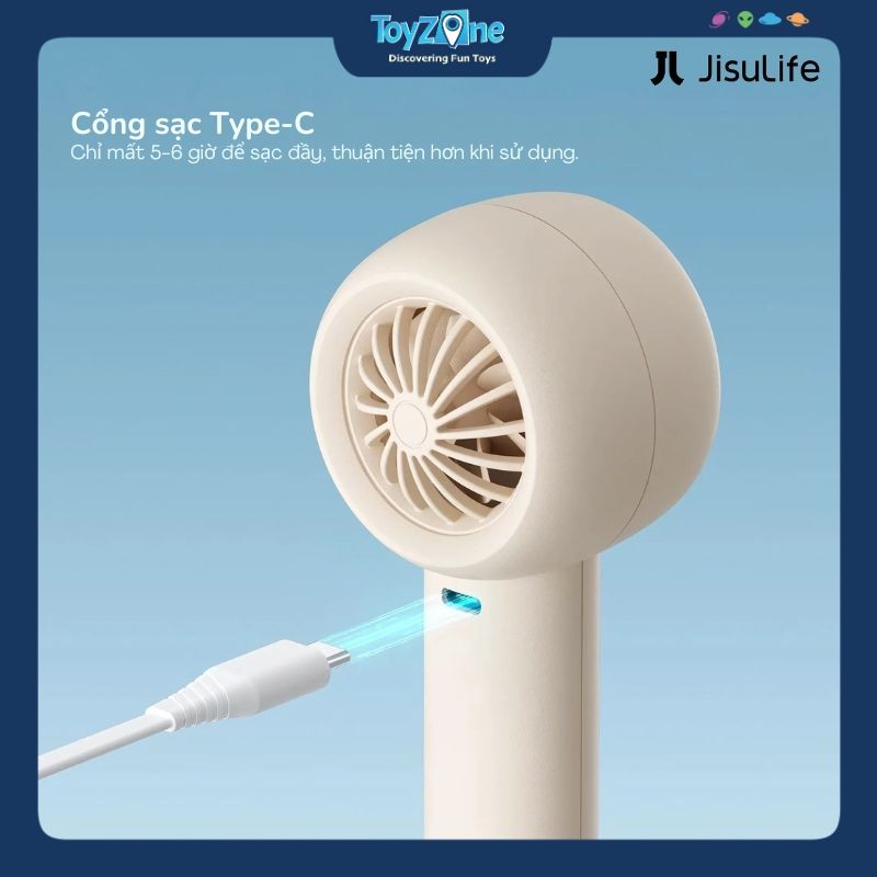 Quạt Cầm Tay Mini Handheld Fan Life5 FA42 2000mAh JISULIFE