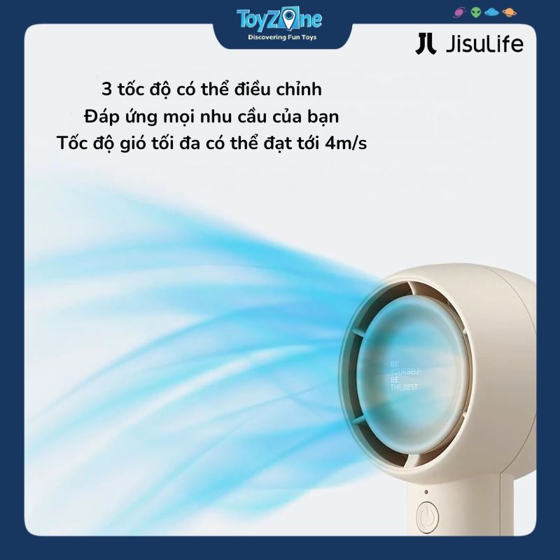 Quạt Cầm Tay Mini Handheld Fan Life5 FA42 2000mAh JISULIFE