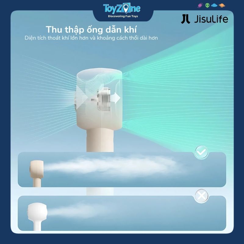 Quạt Cầm Tay Mini Handheld Fan Life5 FA42 4500mAh JISULIFE