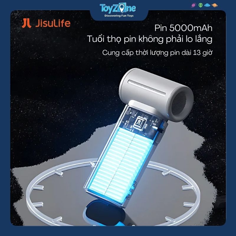  Quạt Cầm Tay Mini Handheld Fan Life9 3600mAh JISULIFE 