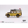 Mô hình xe Land Rover Defender 110 1989 Camel Trophy Amazon 1:64 MiniGT