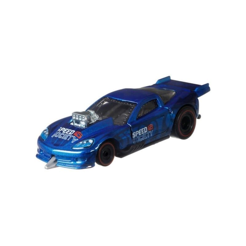 Mô hình xe Chevrolet Corvette Z06 Drag Racer Laughlin Model Boulevard Series 1:64 Hot Wheels Premium