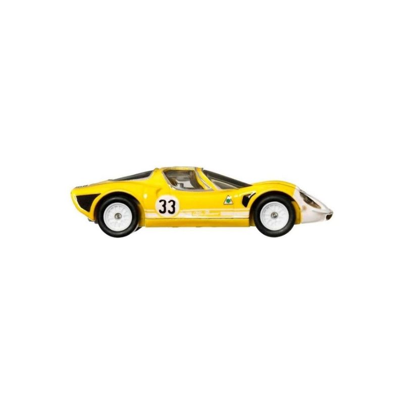 Mô hình xe Alfa Romeo 33 Stradale 1969 Car Culture Series: Exotic Envy 1:64 Hot Wheels Premium