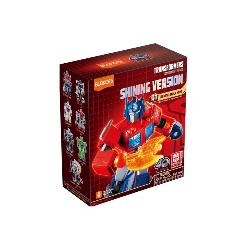 Mô hình đồ chơi Lắp ráp Blind box Transformers Shining Version 1 Shining Roll Out Model Kits BLOKEES