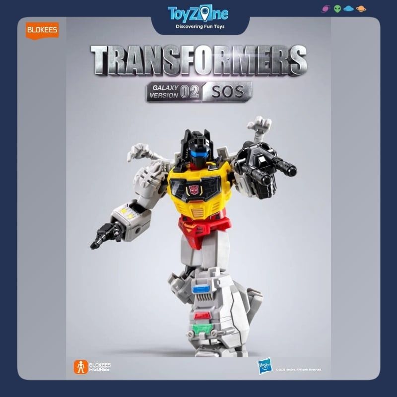 Mô hình đồ chơi Lắp ráp Blind box Transformers Galaxy Version 2 SOS Model Kits BLOKEES