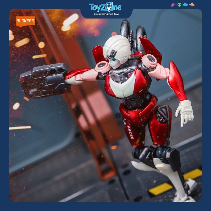 Mô Hình Đồ Chơi Lắp Ráp Transformers Classic Class 07 Arcee Rise Of The Beasts ( Quái Thú Trỗi Dậy ) BLOKEES