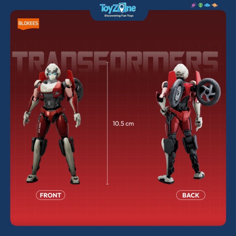 Mô Hình Đồ Chơi Lắp Ráp Transformers Classic Class 07 Arcee Rise Of The Beasts ( Quái Thú Trỗi Dậy ) BLOKEES