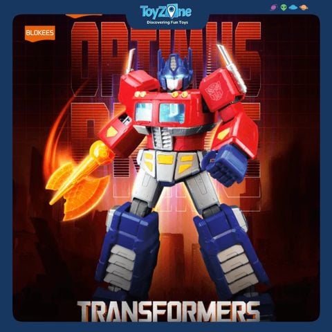 Mô hình đồ chơi Lắp ráp Transformers Optimus Prime Action Edition G1 Model Kit BLOKEES