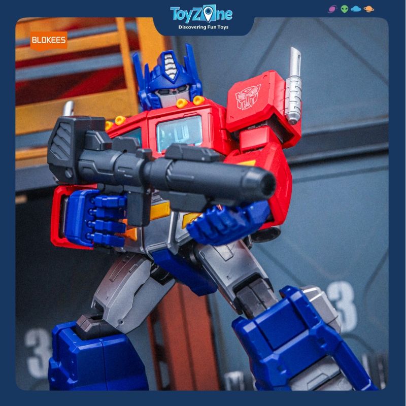 Mô hình đồ chơi Lắp ráp Transformers Optimus Prime Action Edition G1 Model Kit BLOKEES 