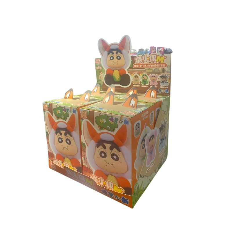 Mô hình Blind box Gấu bông Crayon Shin-chan Animal Vol 3 ( Shin-chan Hóa Thân Động Vật V3 ) 52TOYS