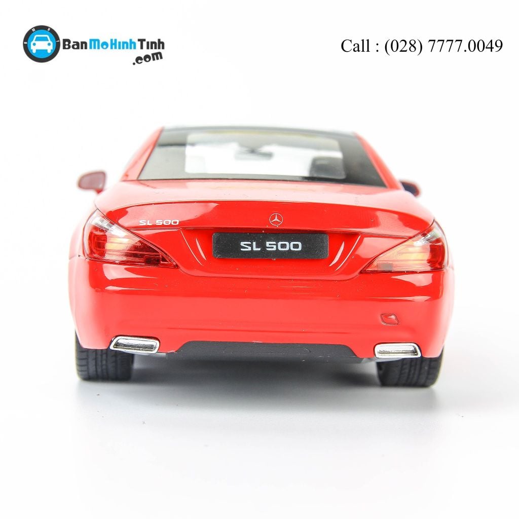 Mô hình xe Mercedes Benz SL500 Red 1:24 Welly (5)