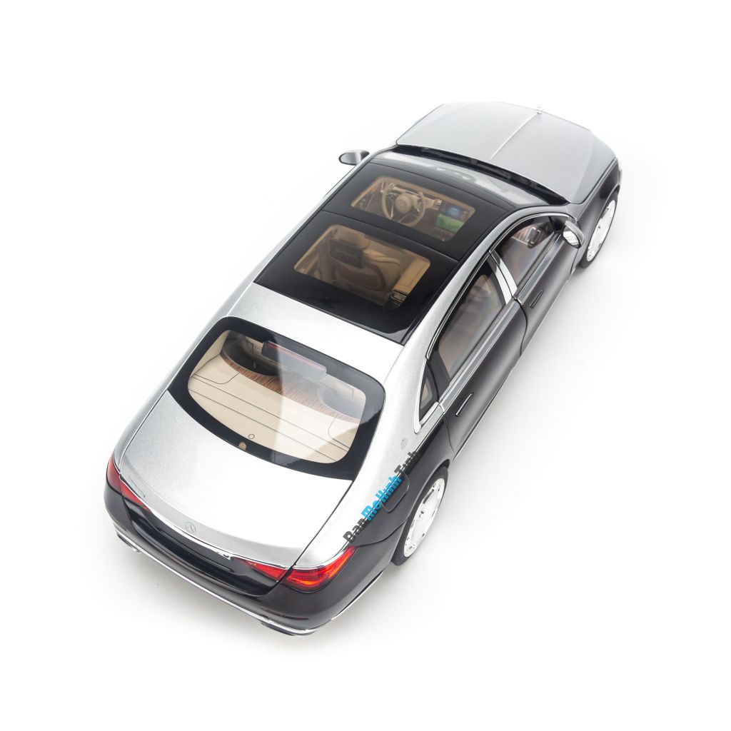 Mô hình xe Mercedes Maybach S680 W223 2021 1:18 Norev