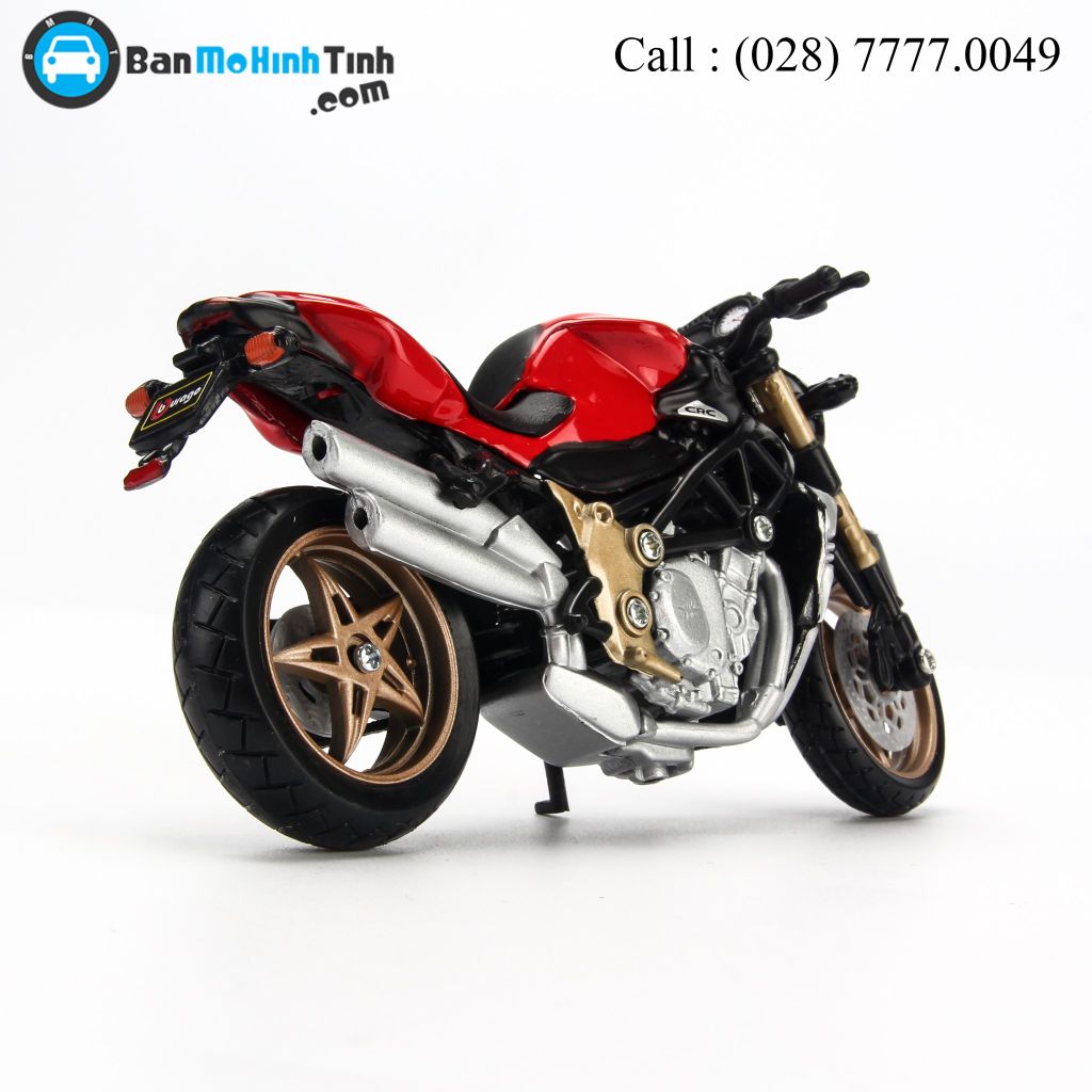  Mô hình xe mô tô MV Agusta Brutale S 1:18 Bburago 