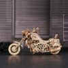 Mô Hình Gỗ Lắp Ráp 3D Cruiser Motorcycle (Xe Moto Harley Davidson) (Wood Color) - Robotime - LK504
