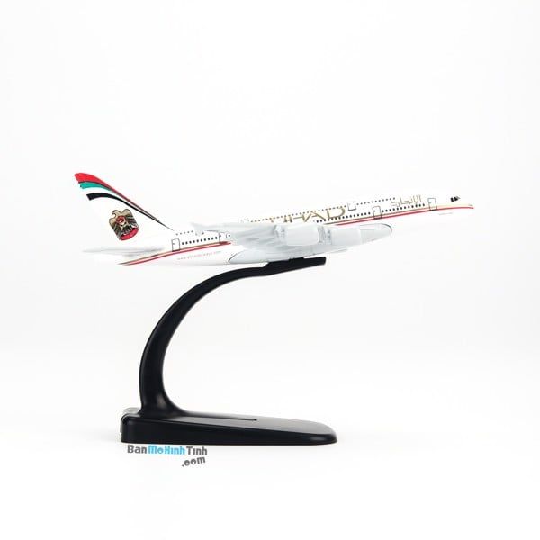 Mô hình máy bay Etihad Airbus A380 16cm Everfly