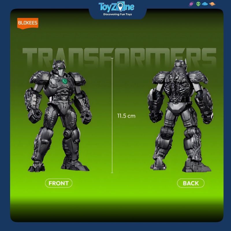 Mô Hình Đồ Chơi Lắp Ráp Transformers Classic Class 05 Optimus Primal Robot Rise Of The Beasts ( Quái Thú Trỗi Dậy ) BLOKEES