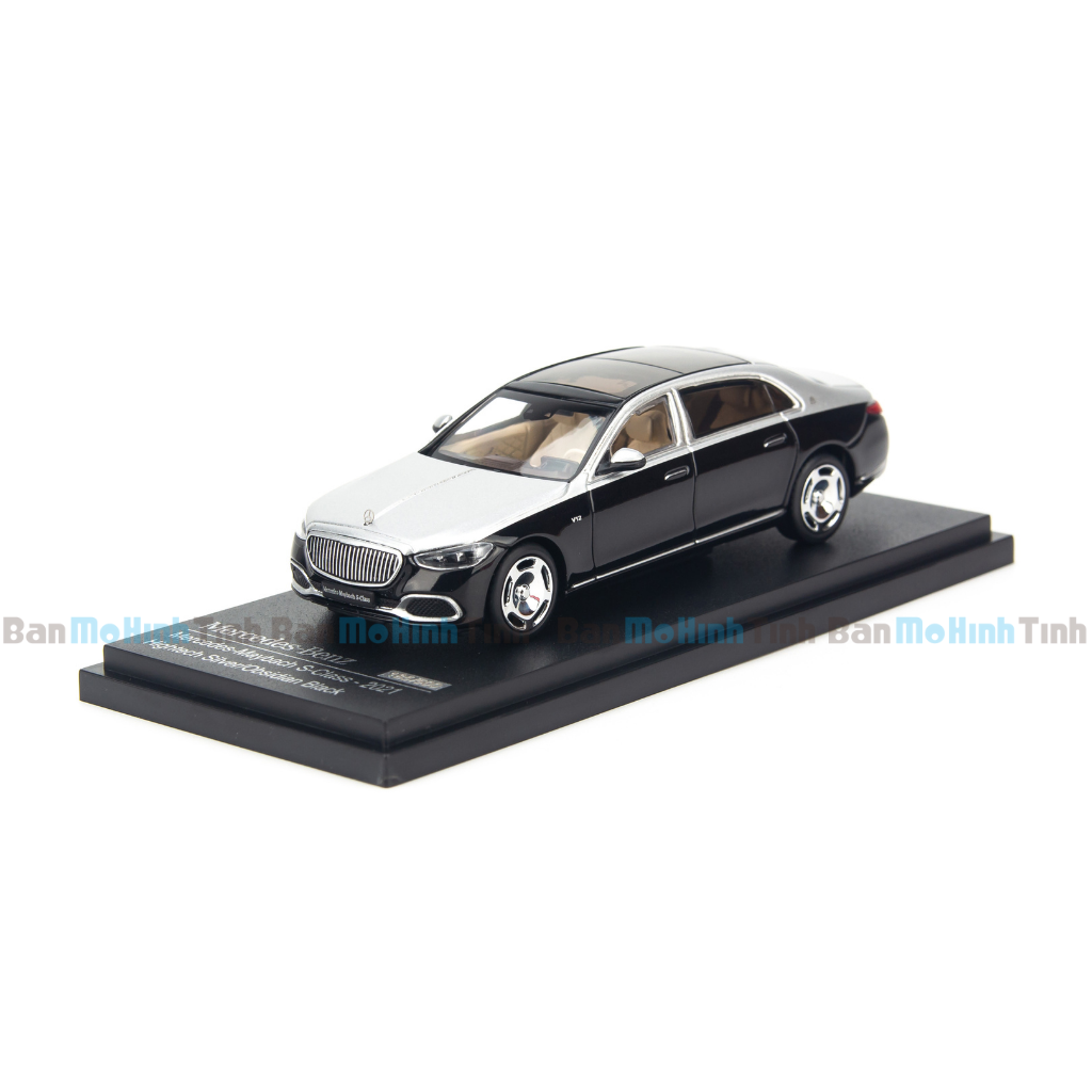 Mô hình xe Mercedes Maybach S680 W223 1:64 Almost Real
