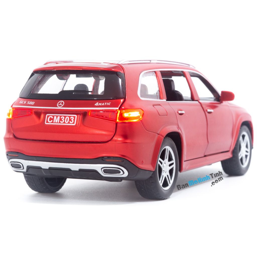 Mô hình xe SUV Mercedes-Benz GLS580 1:32 Chimei Model Red giá rẻ (9)