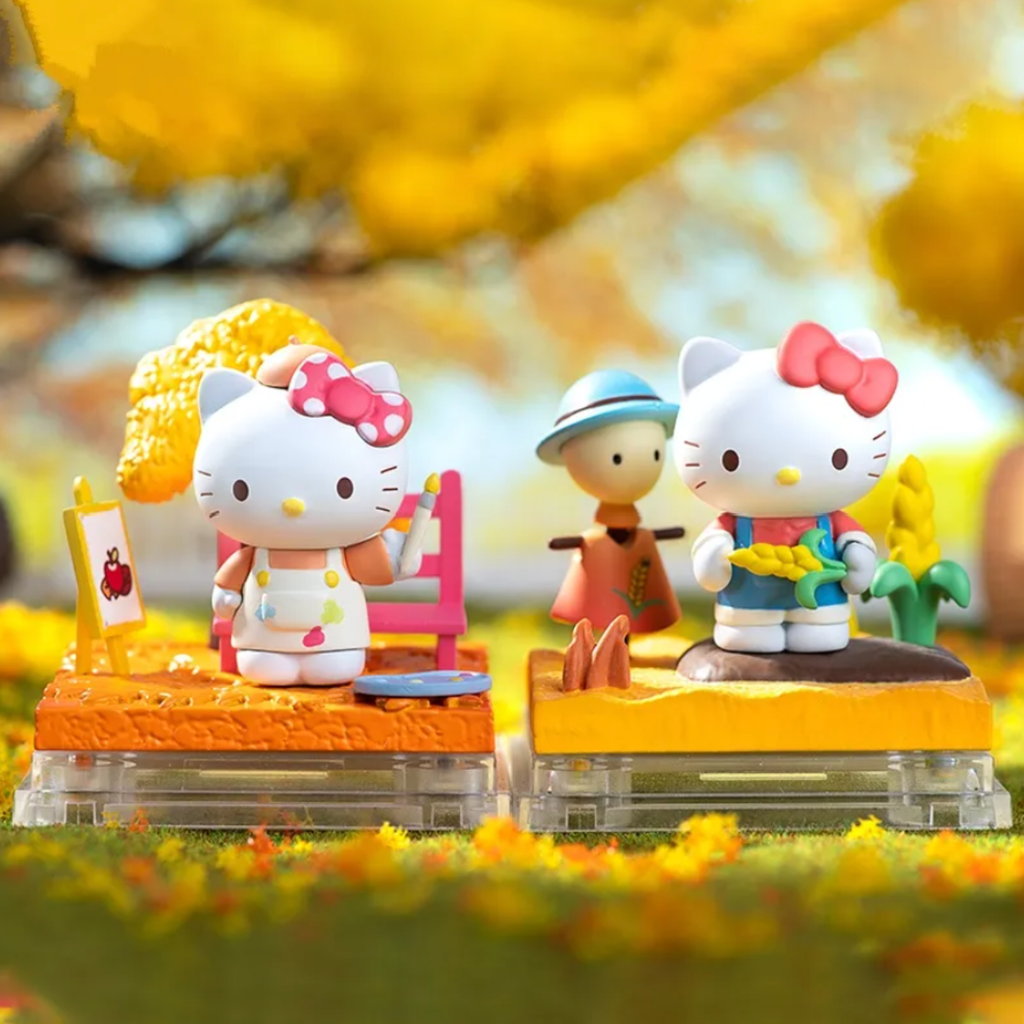 Đồ chơi Blind box Sanrio Hello Kitty Four Seasons Series (Sanrio Hello Kitty) GOLD LOK