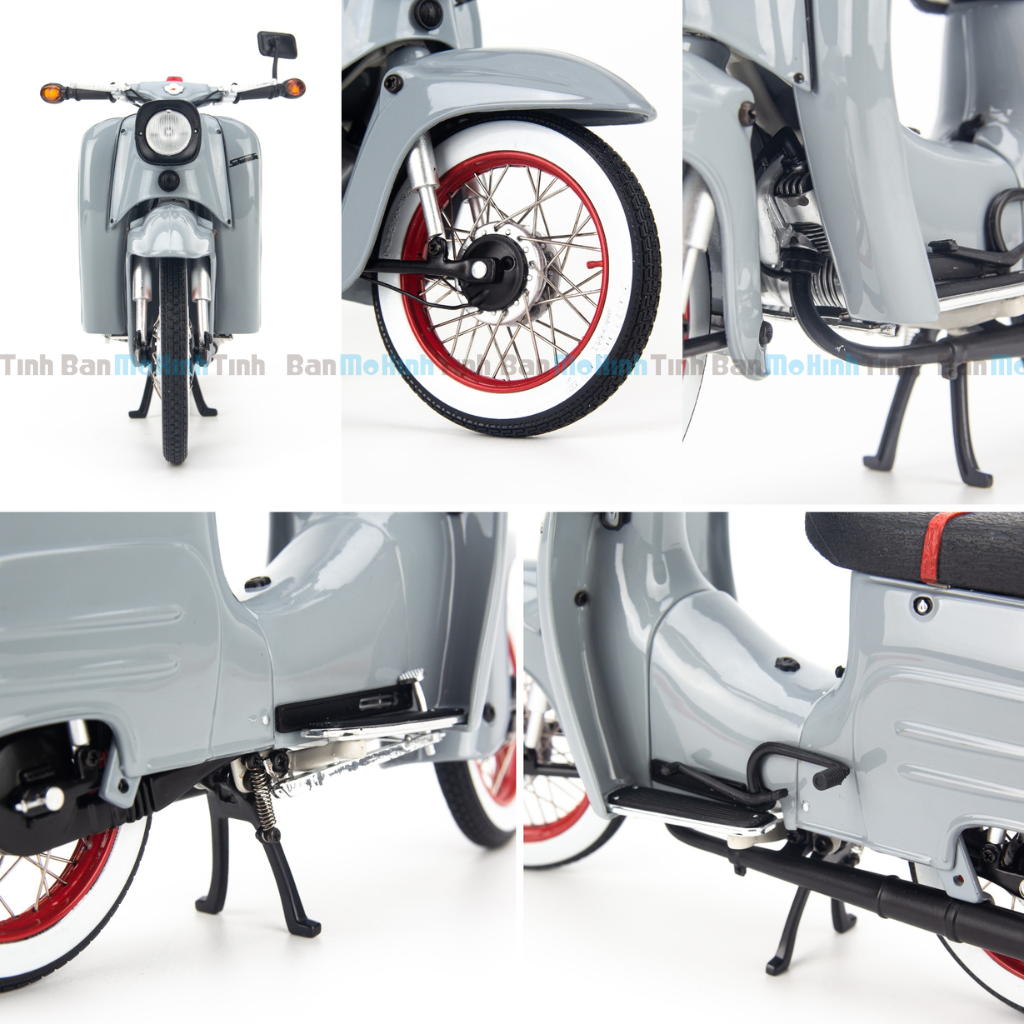 Mô hình xe Simson Simson Schwalbe KR51 1:10 Schuco