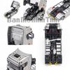 Mô hình xe tải Scania Double Deck Car Carrier Transporter 1:64 Kengfai