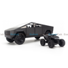 Mô hình xe Tesla Cyber Truck with motorbike 1:24 XHD