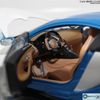  Mô hình xe Bugati Chiron White/Blue 1:18 GTAutos 