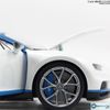  Mô hình xe Bugati Chiron White/Blue 1:18 GTAutos 