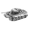  Mô hình kim loại lắp ráp 3D Tiger I Tank (Xe Tăng Tiger I) (Silver) Metal Mosaic MP701 