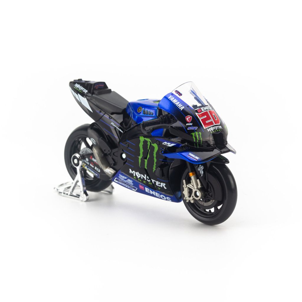 Mô hình mô tô GP Yamaha Factory Racing Team 2022 1:18 Maisto
