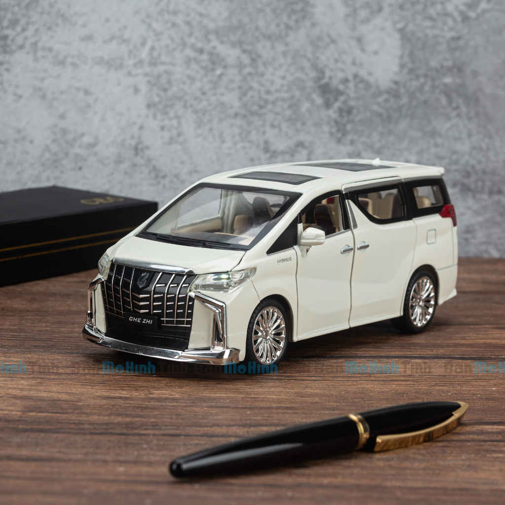 Mô hình xe Toyota Alphard 1:24 Chezhi