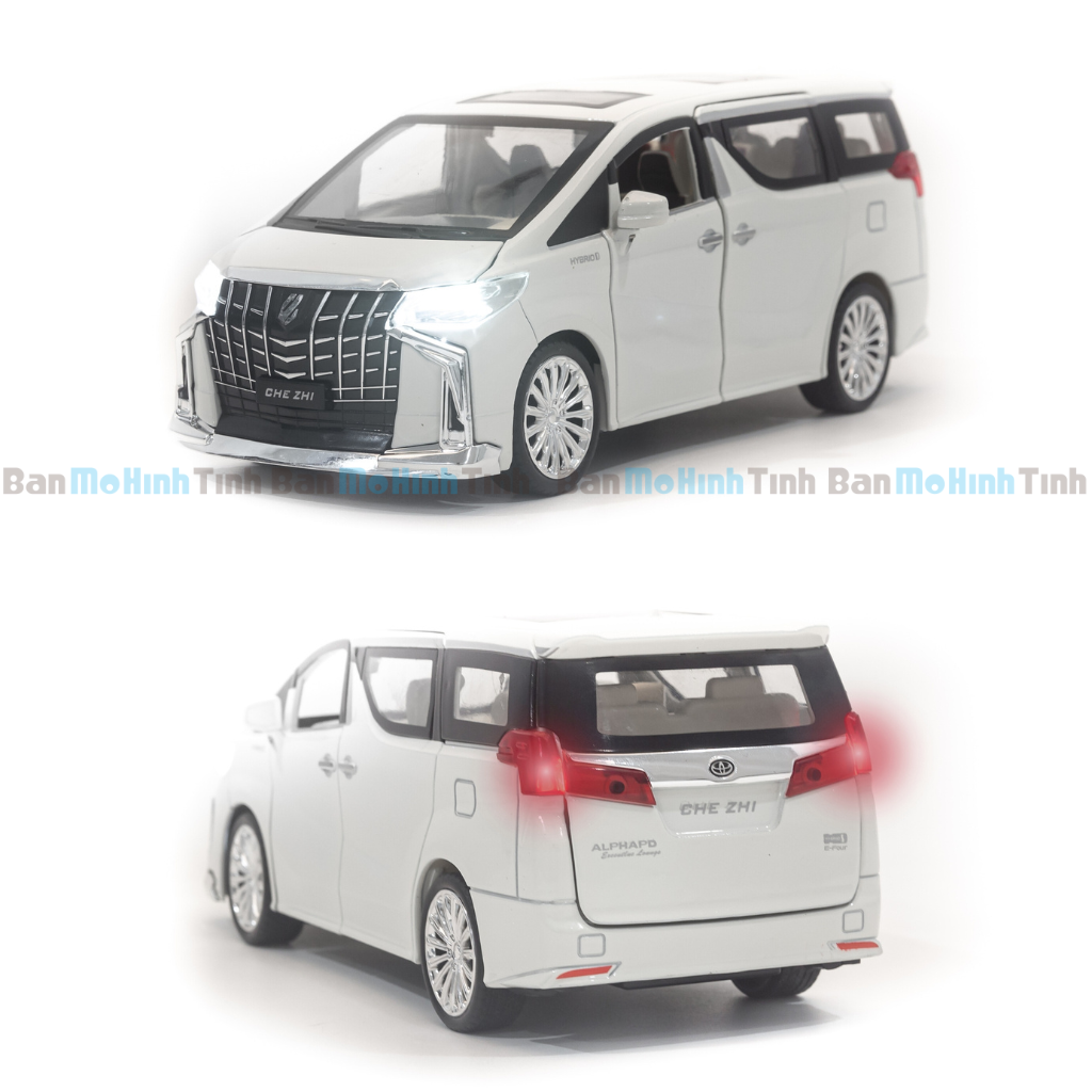 Mô hình xe Toyota Alphard 1:24 Chezhi