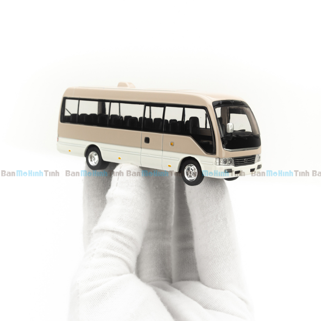  Mô hình xe bus Toyota Coaster Gen 3 1:64 Xcartoys 